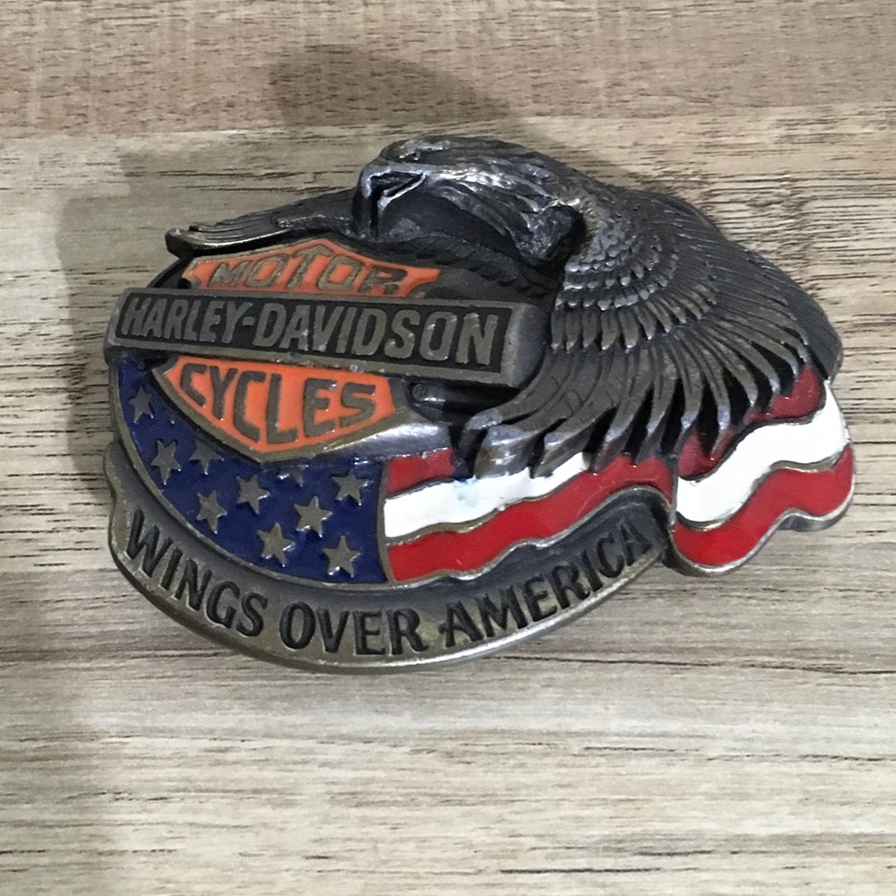 Vtg 1993 Harley-Davidson Belt Buckle